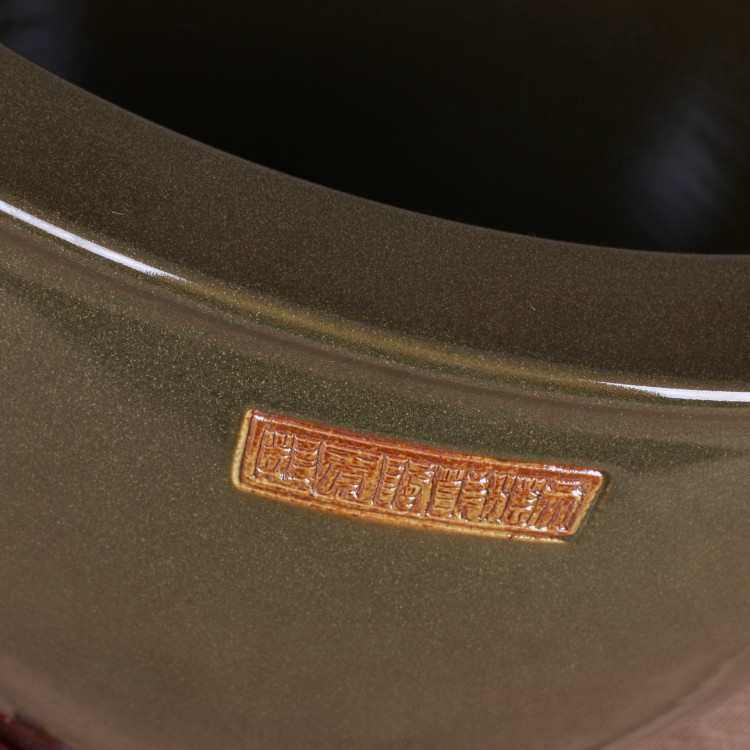 景德镇陶瓷鱼缸批发 仿古茶叶末陶瓷鱼缸 茶叶缸 水缸 园林装饰缸,宠物/宠物食品及用品,桌面缸,淘宝优惠券,粉丝福利购,淘宝优惠卷