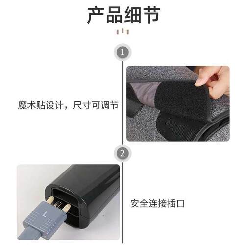 空气波膝盖按摩器电动气压美腿仪腿部按摩廋腿腿部按摩器