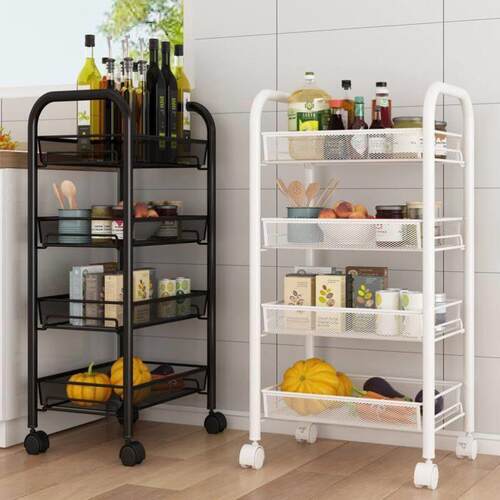 Kitchen shelves Trolley Storage Shelves Vegetable Basket Sup