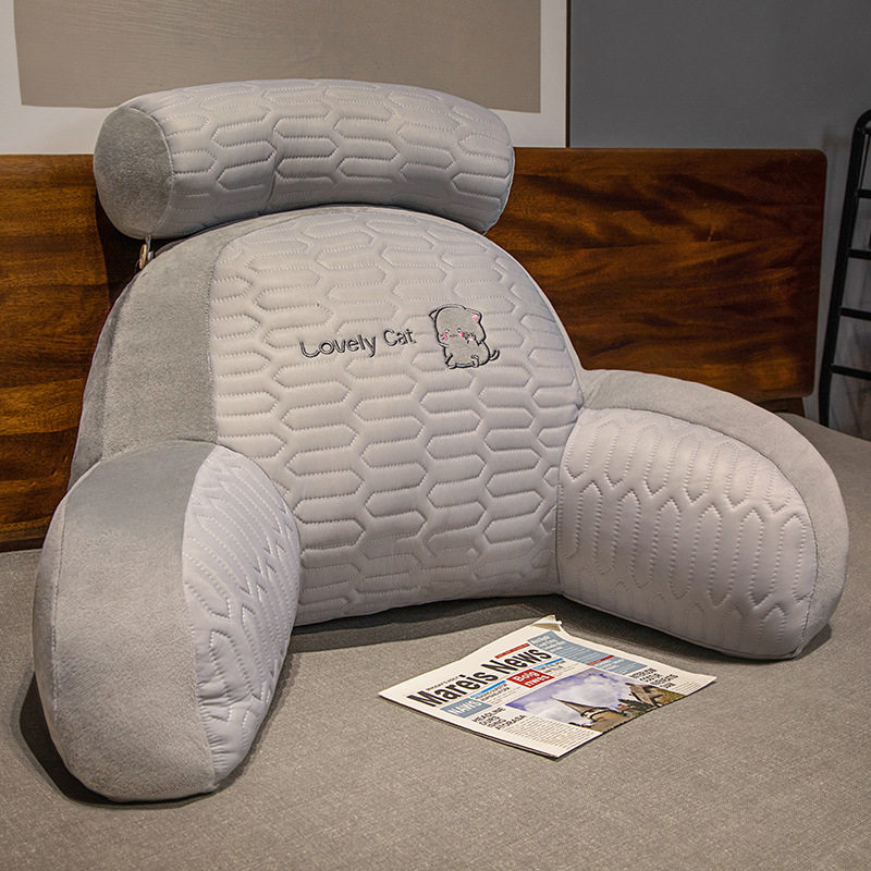 靠枕床头软包大靠背床上老人护腰靠垫玩手机看电视榻榻米沙发半躺,居家布艺,抱枕被,淘宝优惠券,粉丝福利购,淘宝优惠卷