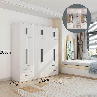 高档可比熊实木儿衣柜婴儿童宝北宝小衣橱收纳柜简约现代小户型定