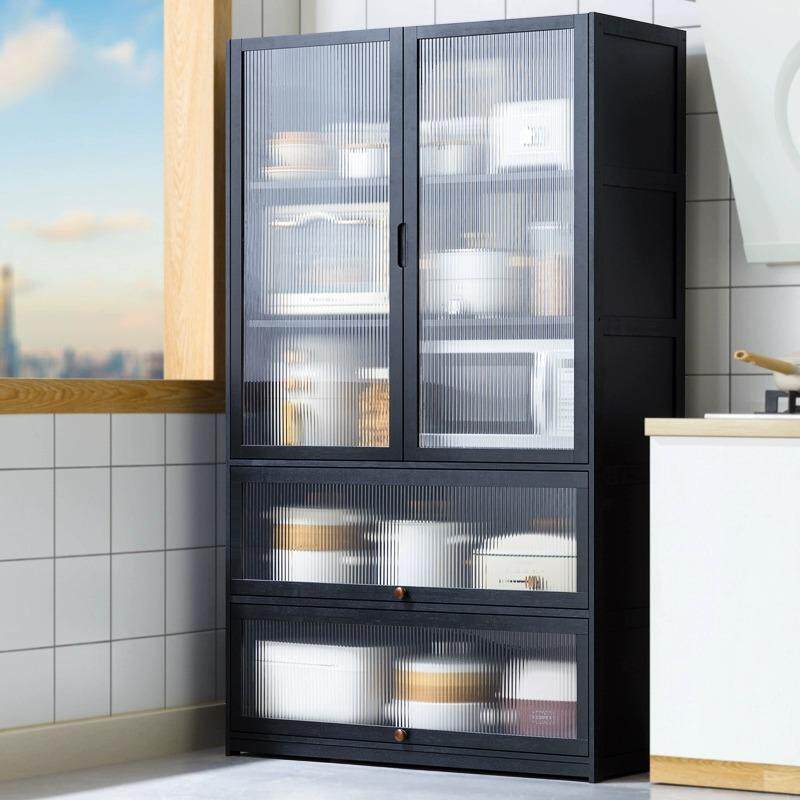 厨房置物架落地多层储物柜微波炉烤箱收纳置物柜多功能碗柜餐边柜,厨房/烹饪用具,厨房抽屉置物架,淘宝优惠券,粉丝福利购,淘宝优惠卷