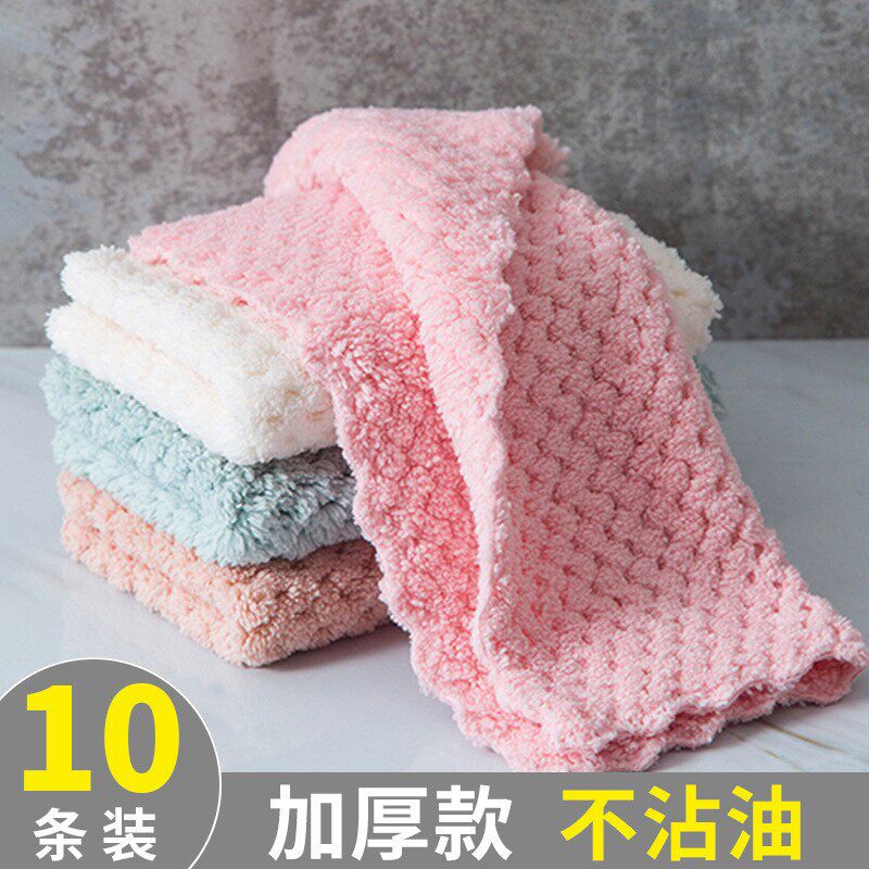 Home-use dishwashing cloth that doesn't absorb oil, a kitche