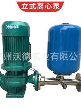 惠沃德单泵变频器恒压供水机组IQ-GD65-160ZN铸铁立式4kw变频水泵