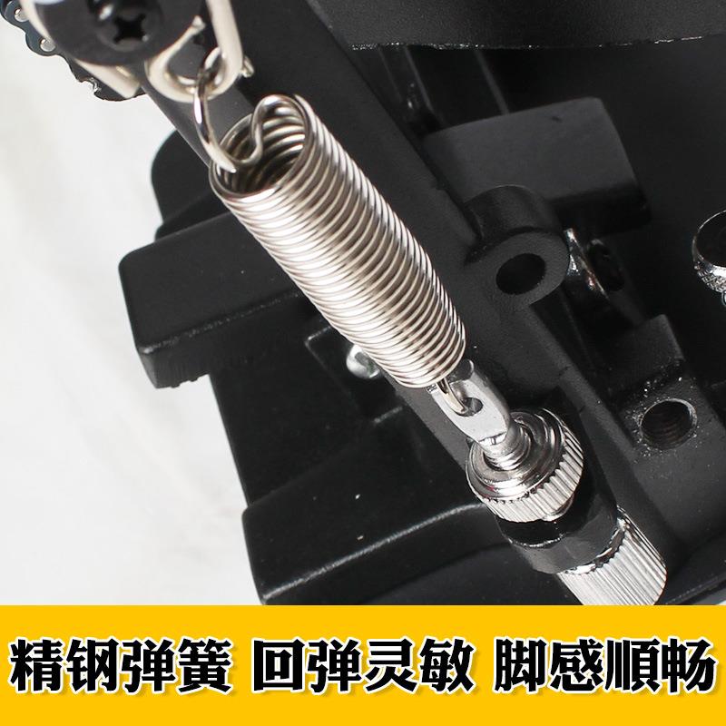 MK架子双踩踩锤踏鼓板双UKH链条凸轮双件槌踏板配爵士鼓踩底鼓练