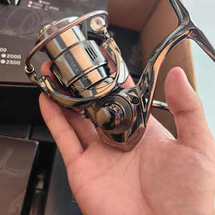 路亚微物远投海矶 全金属斜口浅线杯 Z5J新款 国产斯泰拉纺车轮