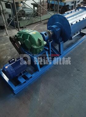 碳钢不锈钢材质小型湿式球磨机炉渣矿石金属物料研磨设备QMG0612