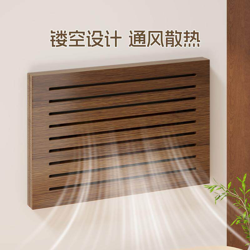 实木电表箱装饰画免打孔多媒体总电闸盒22422345弱电箱关网线开盒