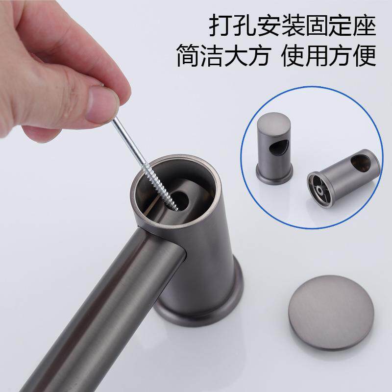 新款直销方杆圆杆升降杆淋浴器配件花洒支架浴室淋雨喷头底座可调