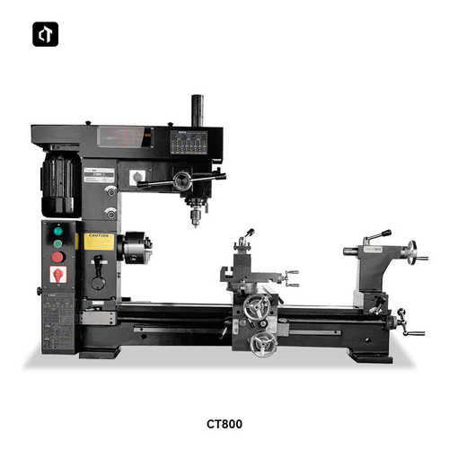 呲铁新品CT800多功能工具机车钻铣三合一家用车床钻铣床小车铣钻