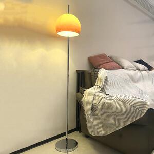 Minsun落地灯包豪斯蘑菇灯侘寂风中古创意客厅柚子卧室装饰台灯