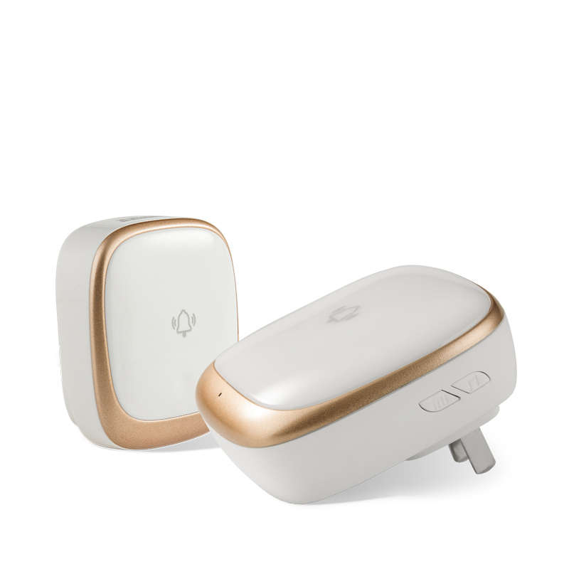 自发电门铃无线家用智能电子玲遥控呼叫器超远距离一拖二不用电池