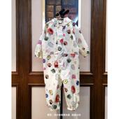 日系2025新升级卡通轻薄速干连体雨衣儿童雨披宝宝透气拉链大帽檐