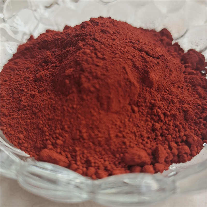 茂捷颜料厂家货源氧化铁红深红枣红 无机色粉水泥制品涂料橡胶用