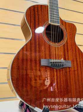 器厂家热40寸手工擦色吉他亮光质电箱TS430-N卖吉他高乐品JITA玫