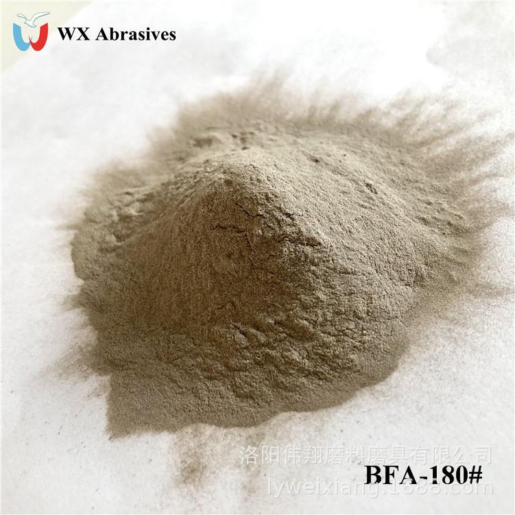 河南工厂 现货供应180#一级棕刚玉 喷砂磨料180目金刚砂