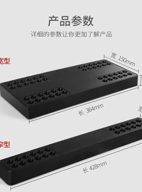 超薄明装格栅灯防眩斗胆灯极简客厅盒子灯白色吸顶方形长条射灯