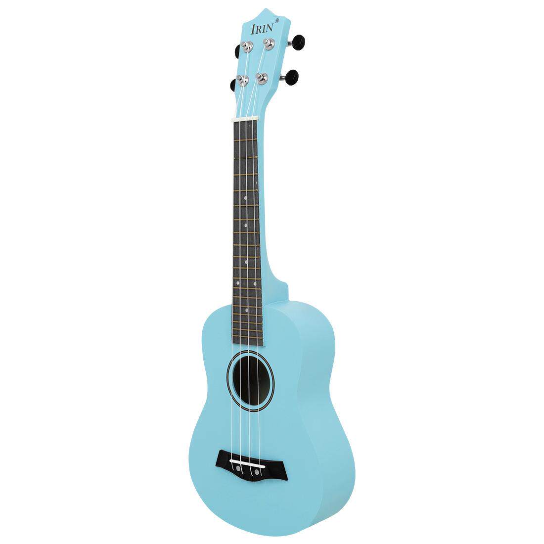 23寸椴木蓝色尤克里里适合初学者练习手工打磨手感细腻四弦乐器