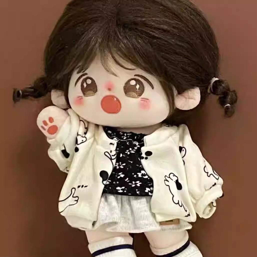 正版20cm棉花娃娃娃衣第几个秋天系列无属性可爱玩偶换装衣服包邮
