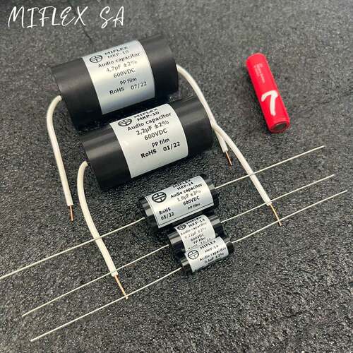波兰制MIFLEX米福音频耦合电容 锌箔合金油浸胆机专用电容