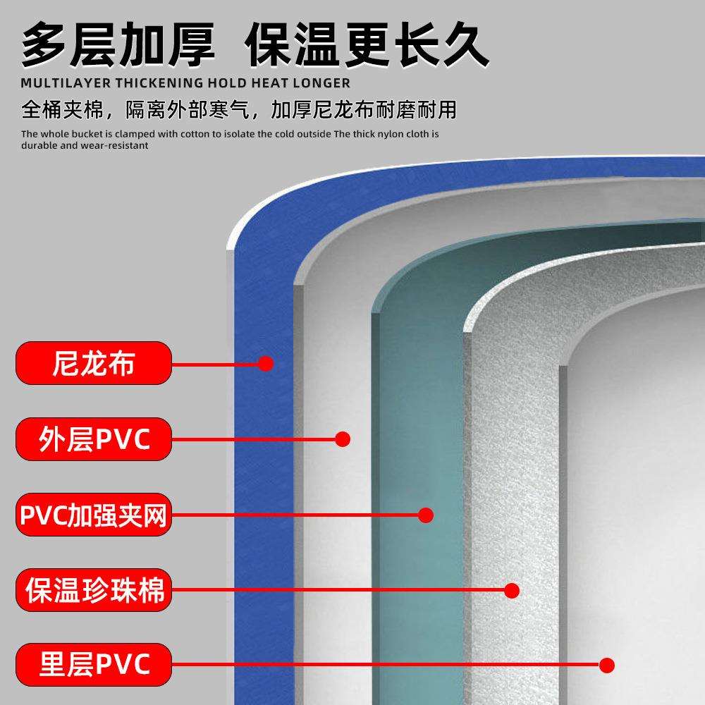 厂家现货泡澡桶 圆形家用泡澡桶大人超划算泡澡桶成人可折叠浴缸