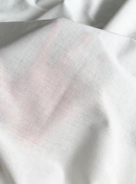 全棉纯棉薄款内衬面料本白色9088夏季服装布料裙子衬裙里布里衬布