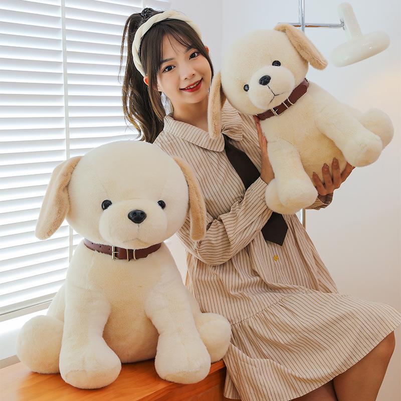 可爱拉布拉多毛绒玩具女生陪睡抱枕玩偶生日礼物公仔布娃娃定制