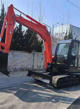 出口巴西6吨履带挖掘机 HT60液压工程挖土挖沟机 家用果园小挖机