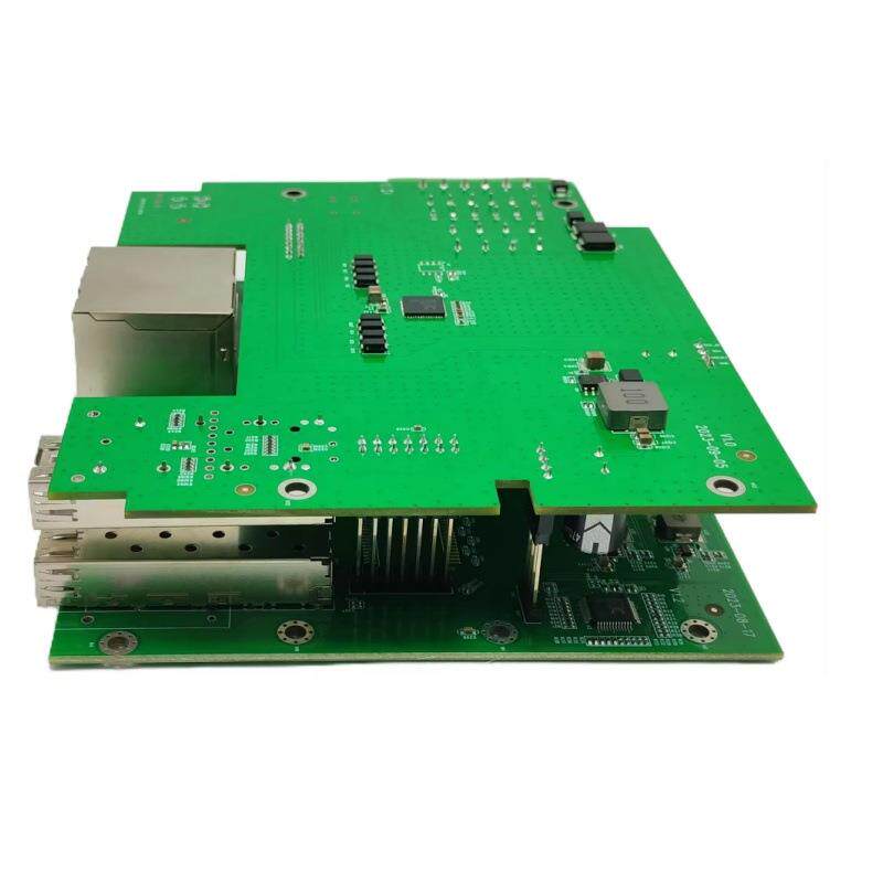 网管型2光AFI4电交可换机主板C直-PBA-工业交换机整机出货厂家供