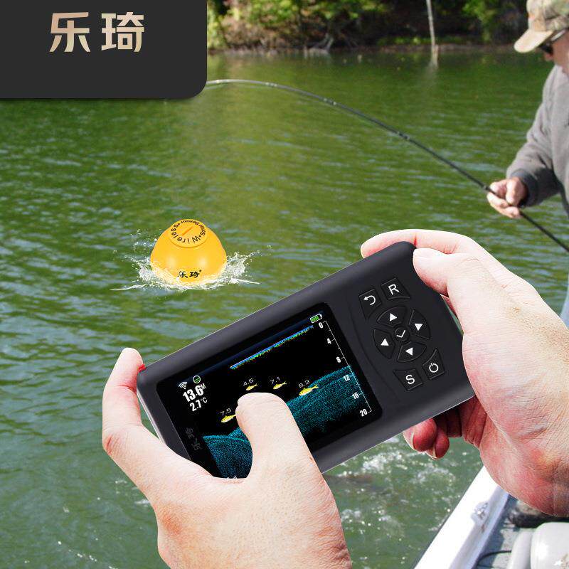 新款直销探鱼器可视高清钓鱼声呐声纳路亚记录仪无线手机可视水下