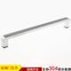 新款 把手设备门扶手 极简304不锈钢方管单面拉手淋浴房双移门横装