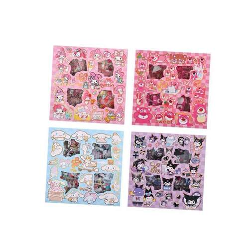 sanrio sticker cinnamoroll kuromi stickers bear cute贴纸pvc