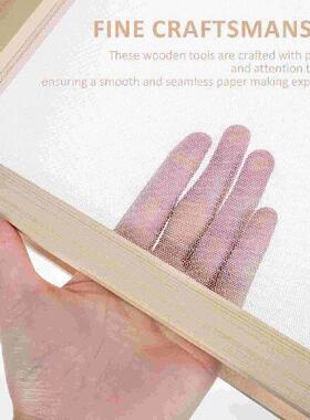 Mould and Deckle Wooden Paper Screen Handmade Frame Making