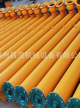 倾斜输送煤粉矿粉管式螺旋输送机干粉上料输送设备