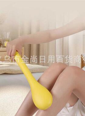 Meridian tapping rod for muscle relaxation and massage, a he