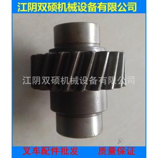 叉车配件合力杭叉龙工3T吨490BPG 82007液压泵输出齿轮22C内6键