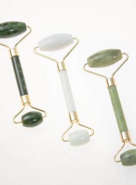 2pcs/set Face Spa Massager Neck Roller Gua Sha Scraper Board