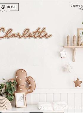 ETSY爆款POD双层木质标牌英文字母定制木牌家居装饰一件定制