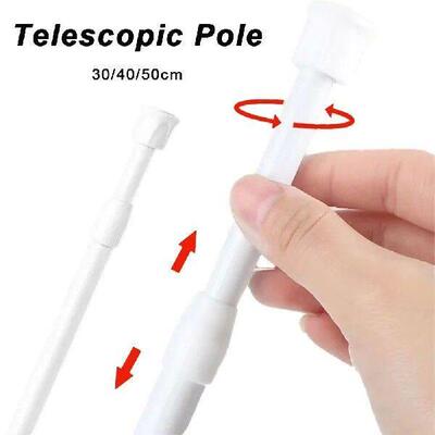 30-90cm Adjustable Curtain Rod Spring Loaded Extendable