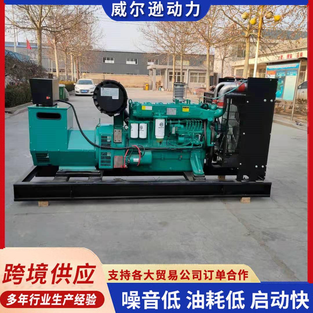 潍柴250kw柴油发电机组 养殖场酒店发电机组 工业250千瓦发电机组
