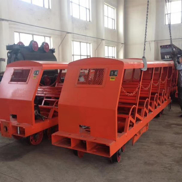 斜井人车 插爪式斜井插轨斜巷人车 牵引机车