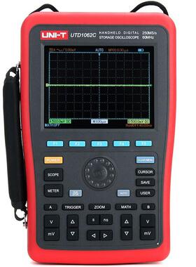 UNI-T UTD1062C示波器60MHZ手持示波表双通道250ms/s采样