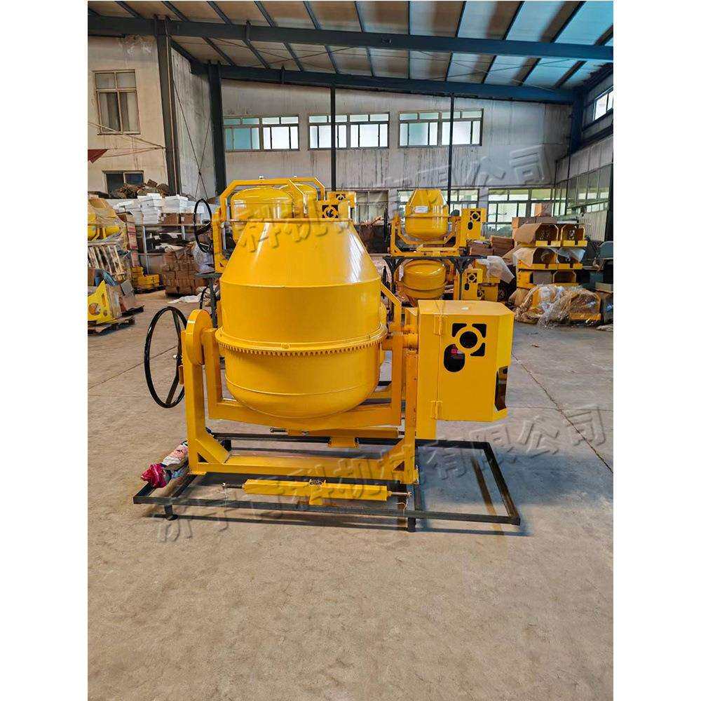 小型自动柴油搅拌机半干硬性混凝土搅合机建筑工地泥浆混合机
