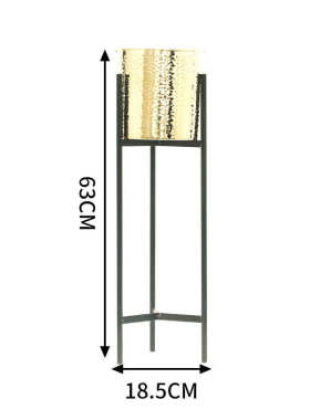 创意室内花架 北欧风高低铁艺花架 客厅落地阳台花盆摆件装饰盆栽