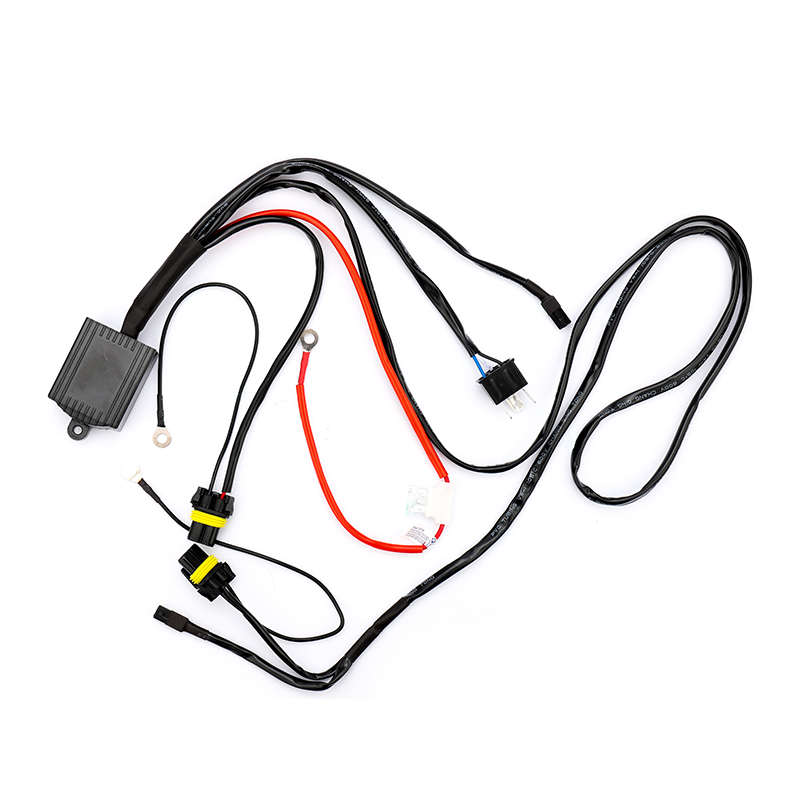 12V35W55WHID氙气大灯线组控制器q5 双光透镜海5 H4变光专用线束