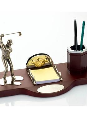 高档高档老板公室招现代创意桌面摆件文台房装饰工办书艺财礼品笔