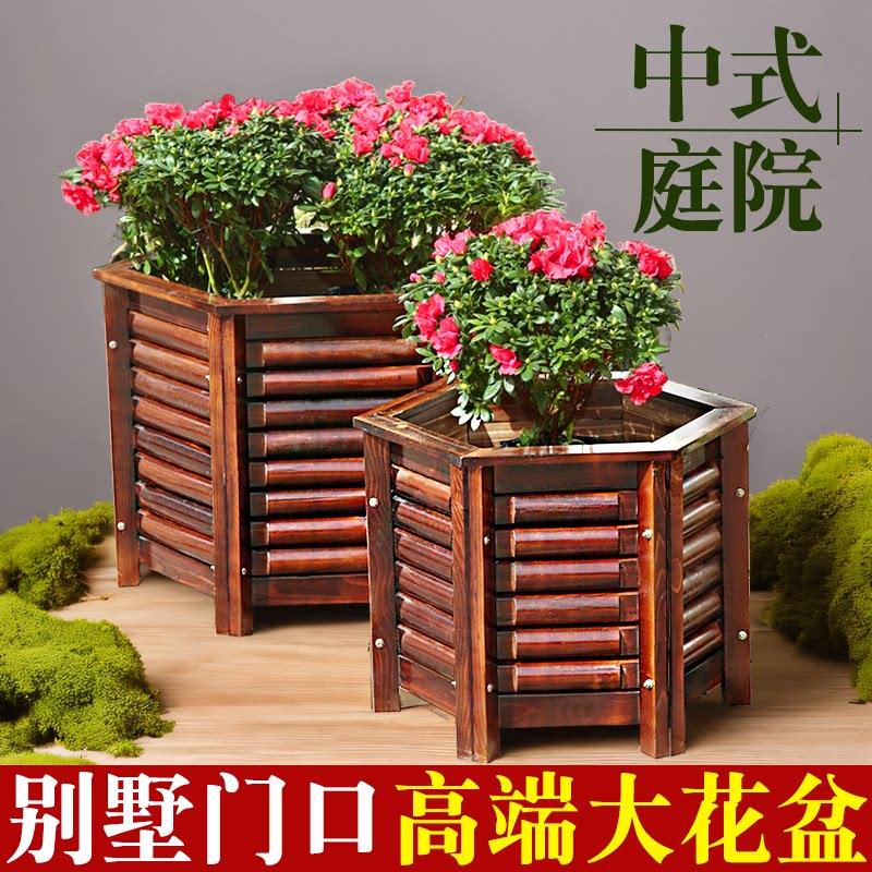 大花盆特大号种专PBLJ用箱防腐外木花箱户树外庭院楼箱顶种植室种