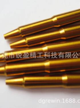 (柳道YUDO)标准件整体式针阀系统扣点阀针〖超精密耐磨黑钛〗