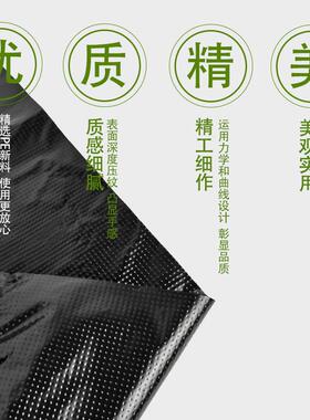 新款直销塑料袋大号加厚手提袋搬家打包袋背心马甲黑色超大方便垃