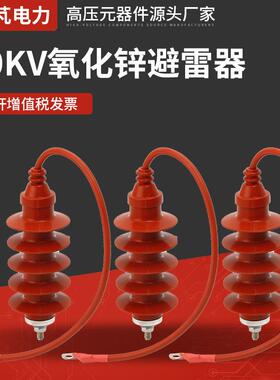 10KV氧化锌避雷器HY5WS-17-50Q配电型变压器成套高压氧化锌避雷器